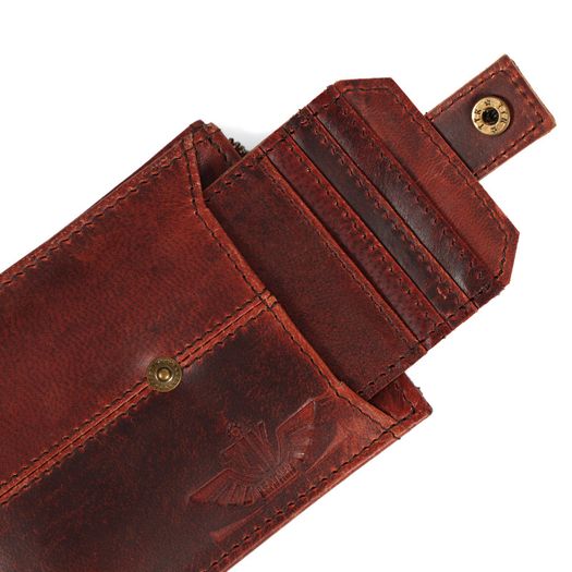 Genuine Leather Wallet Luxury Handmade RFID Secure Wallet