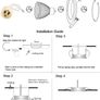 LED Downlights Ceiling Spotlights, 5W 500LM Cool White 6000K AC 220-240V, 6 Pack GU10 Recessed Ceiling Lights [Energy Class A++] Image 5