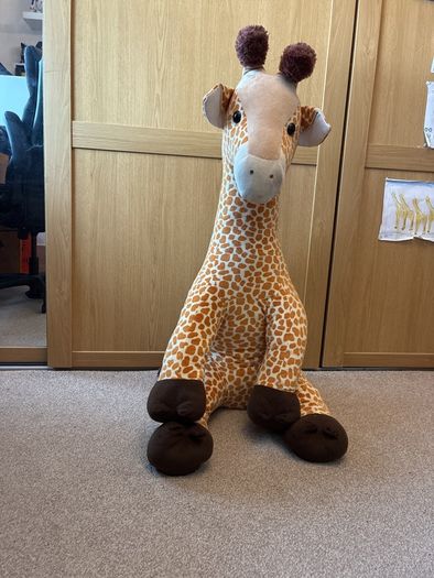large soft giraffe