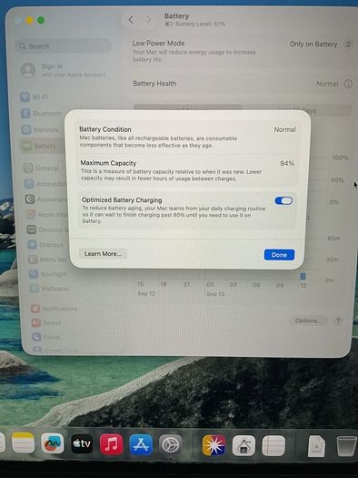 MacBook Air 15 inch M3 16GB Memory 512GB SSD