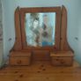 Wood dresser/ chest of drawers with mirror Image 2