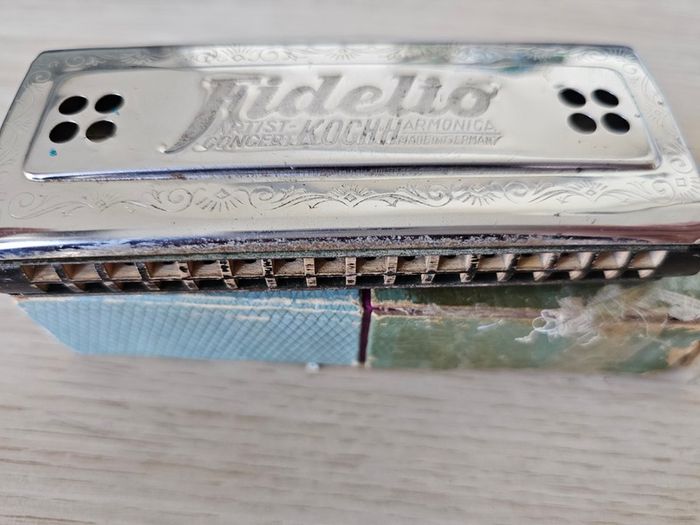 Vintage Koch Fidelio Harmonica - Made in Germany