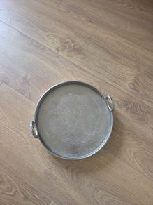silver tray