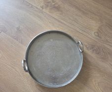 silver tray