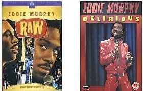Eddie Murphy: RAW & Eddie Murphy: Delirious DVD's (Brand New & Factory Sealed)