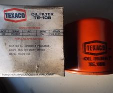 Fiat 124 Oil Filter.