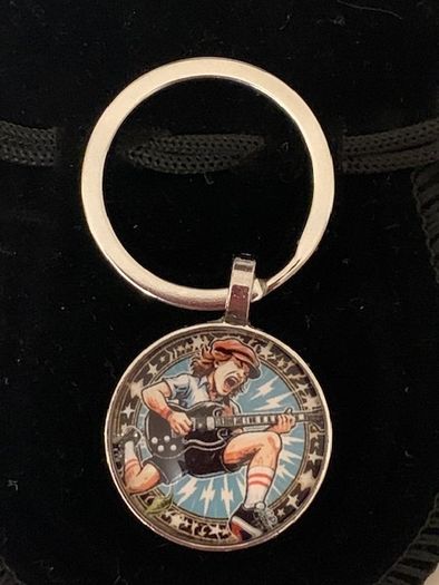 ACDC Key ring chain