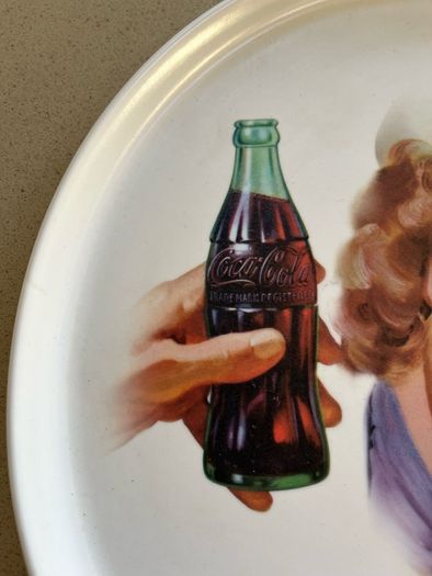 Coca Cola French Tray Rare