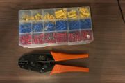 Insulated wiring terminals connectors assortment kit