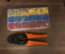 Insulated wiring terminals connectors assortment kit