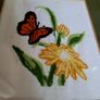 Vintage framed embroidery Image 2