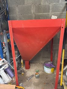 wood pellet hopper