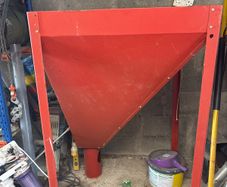 wood pellet hopper