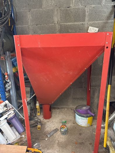 wood pellet hopper