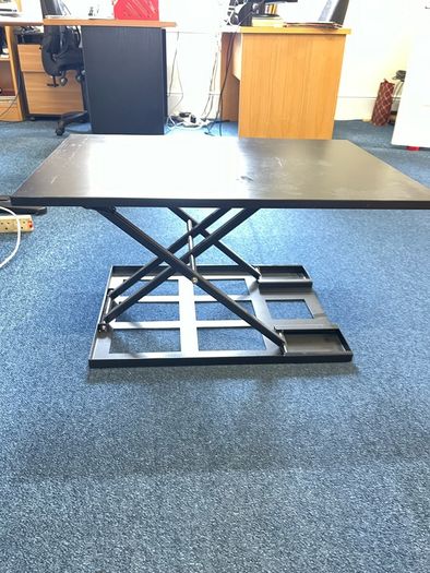 Desk riser for standing desk
