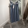 BNWT Soft Blue Polkadot Shoestring Nightie size S Image 2