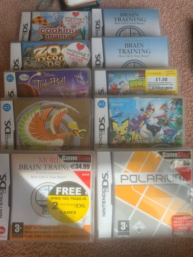 Nintendo ds  games Pokemon heart gold, ranger guardian signs