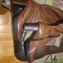 Geox tan knee height boots Image 10