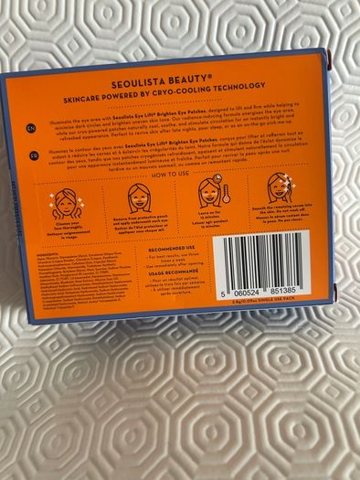 Seoulista Eye Lift Brighten Cryo Cooling Eye Patches - Multi Pack 3s