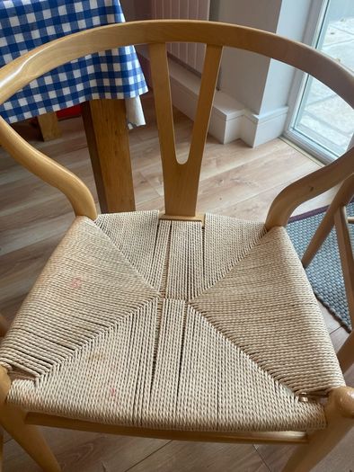 wishbone dining chairs