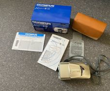 READ! Olympus MJU-III 120 Compact Point & Shoot Film Camera 38-120mm Lens