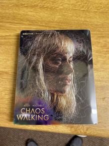 Chaos walking 4k uhd  Blu-ray steel book