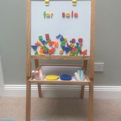 double sided black board / magnetic blackboard