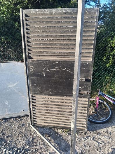 steel door