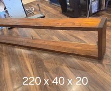 Wooden shelf