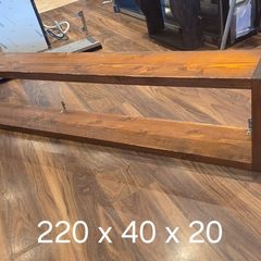 Wooden shelf