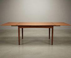 Elegant Mid-Century Danish Teak Extending Dining Table