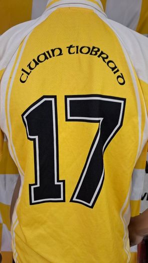 Clontibret GAA Azzurri Gaelic Football/Hurling Jersey Shirt (Adult Small) FREE POST