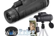08624 Monocular Telescope 40x60 Zoom Plus Tripod Plus Clip For Universal Phone