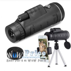 08624 Monocular Telescope 40x60 Zoom Plus Tripod Plus Clip For Universal Phone