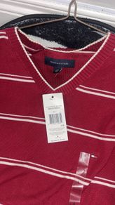 Tommy Hilfiger Long Sleeve Wool Sweater Large