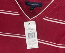 Tommy Hilfiger Long Sleeve Wool Sweater Large