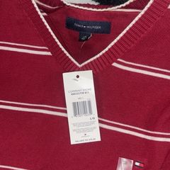 Tommy Hilfiger Long Sleeve Wool Sweater Large