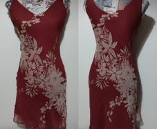 Beautiful Silk Occasion Dress, Bcbg Max Azris
