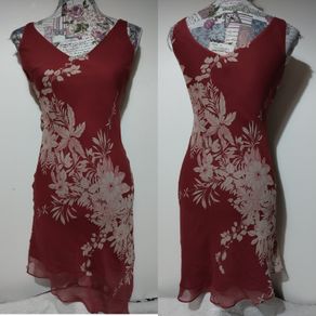 Beautiful Silk Occasion Dress, Bcbg Max Azris