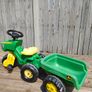 Tricycle Tractor with Trailer Image 2