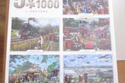 New King Classic Collection 5 Puzzles 1,000 plus Posters