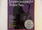Sheet music GO Solo Jazz  Improvisation For Tenor Sax Book and CD