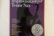 Sheet music GO Solo Jazz  Improvisation For Tenor Sax Book and CD