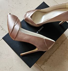 Karen Millen Peep Toe Heels UK4