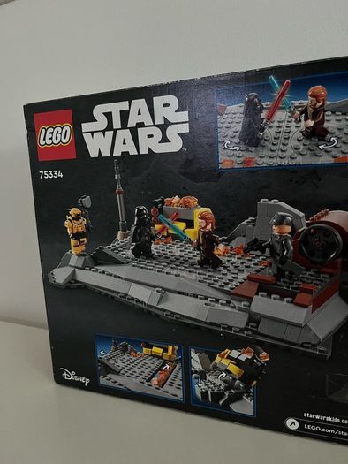 LEGO Star Wars Inquisitor Transport Scythe & Obi Wan Kenobi vs Darth Vader 75336,75334