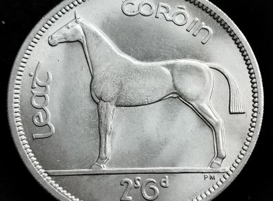 [2682] - Ireland - 1966 - Half Crown - Irish 2s6d - KM.16a - High Grade