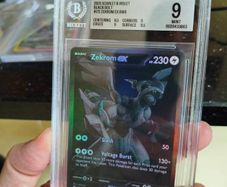 Pokemon Zekrom Ex BGS 9