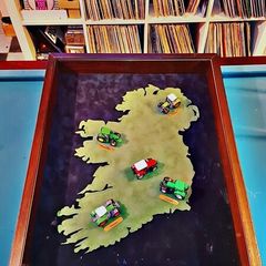 Custom Ploughing 2013 framed display..