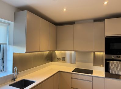 Stainless Steel Splashback