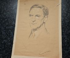 1937 Irish Press copy of portrait of Eamon De Valera